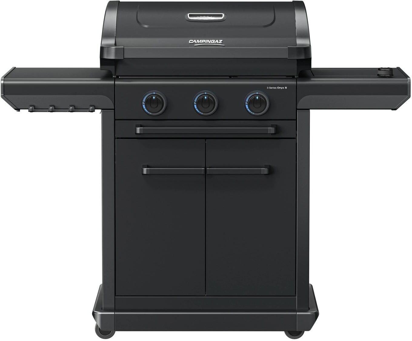 Gasgrill CAMPINGAZ "3 Series Onyx S", schwarz, Grills, Gasgrill schwarz Einheitsgröße