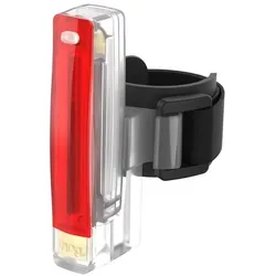 Knog Plus - StVZO, rote LED, translucent (20 Lumen) ONE SIZE schwarz/rot