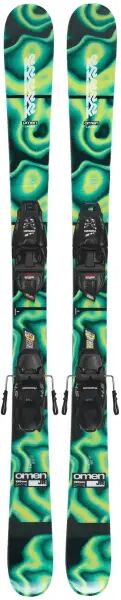 Kinderski K2 Omen + FDT 7.0 (139cm - Grün)