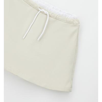 Minirock IDO "GIRL SKIRT", Mädchen, Gr. 140, beige (cream), 95% Baumwolle, 5% Elasthan, Röcke Minirock