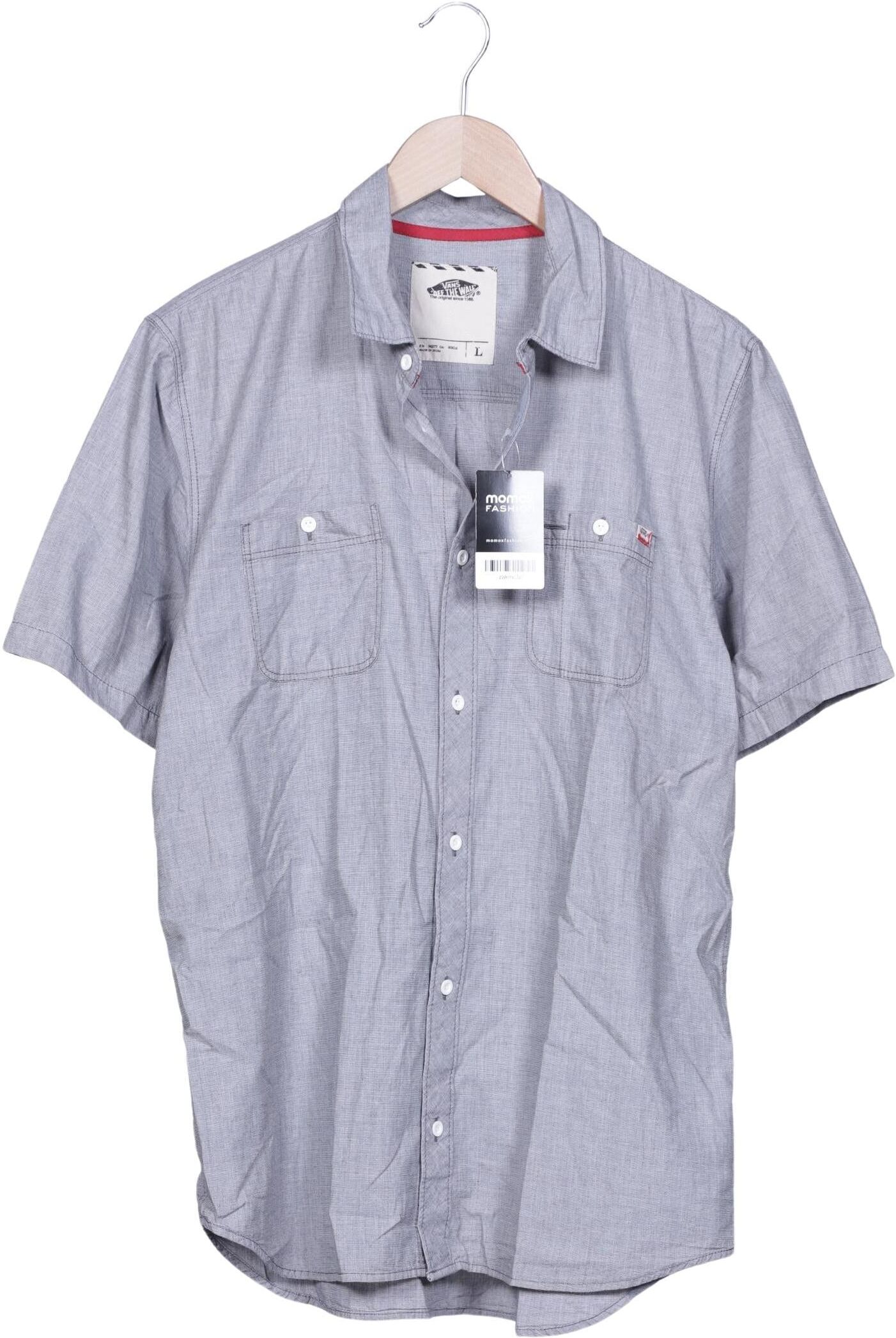 Vans Herren Hemd, Grau, Gr. L, Baumwolle - Second Hand