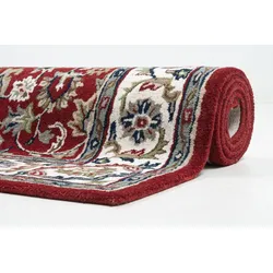 THEKO Teppich Royal Orient Isfahan red 40 x 60 cm