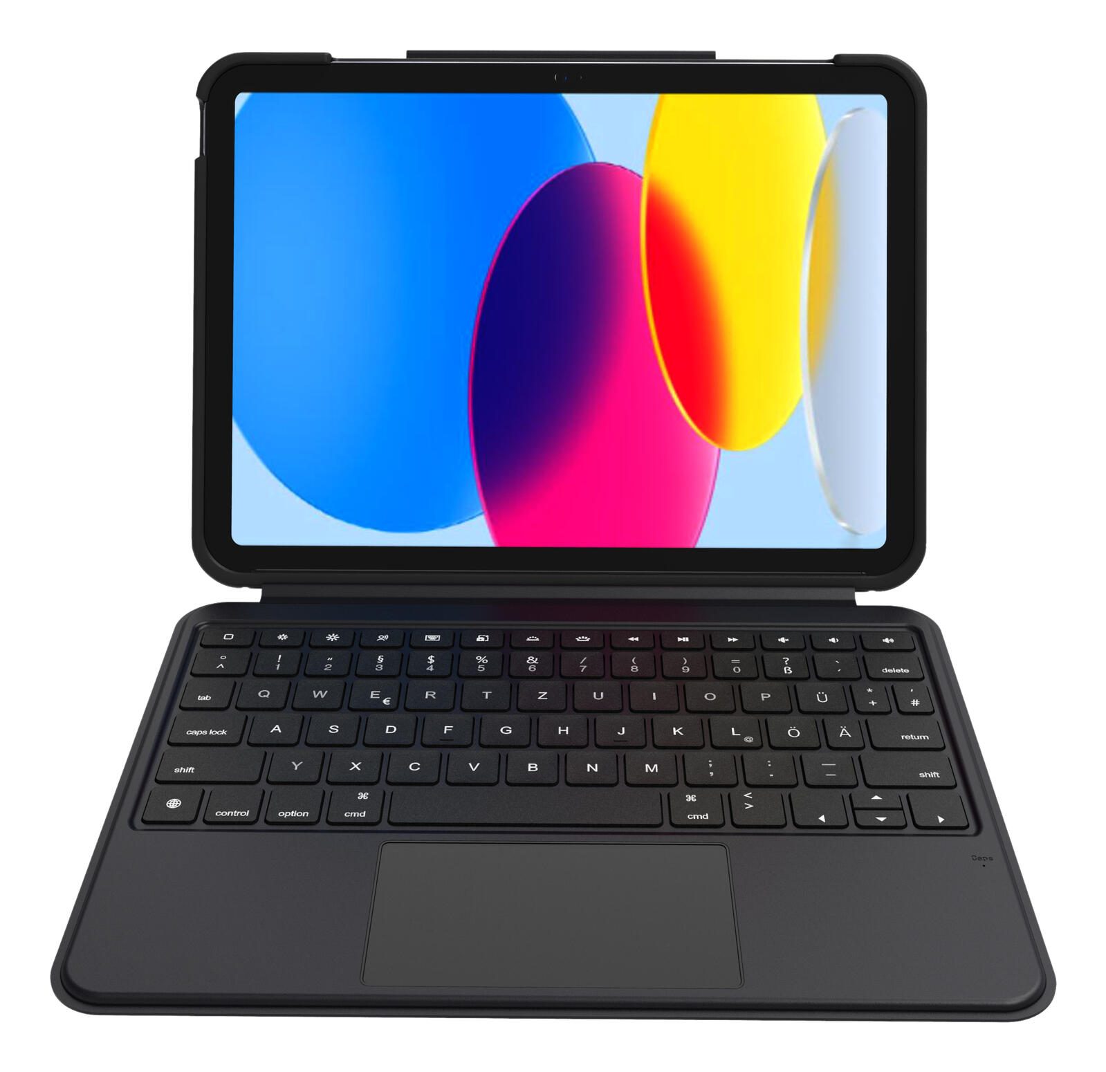 DEQSTER Tablet-Schutzhülle für Apple iPad 10,9" Schwarz 90-2000039