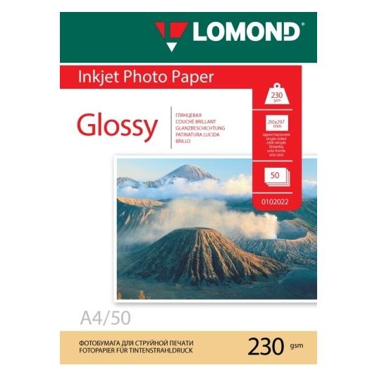 Lomond Photo Inkjet Paper Glossy 230 g/m2 10x15, 500 sheets (230 g/m², 10x15, A4, 500 Stk.) (0102022)