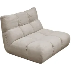 DREHSESSEL VIVIEN Beige Cord Drehbar (360°)