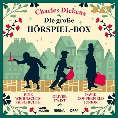 Die große Hörspiel-Box – Eine Weihnachtsgeschichte, Oliver Twist, David Copperfield Junior - Charles Dickens, CD, 9783742434531