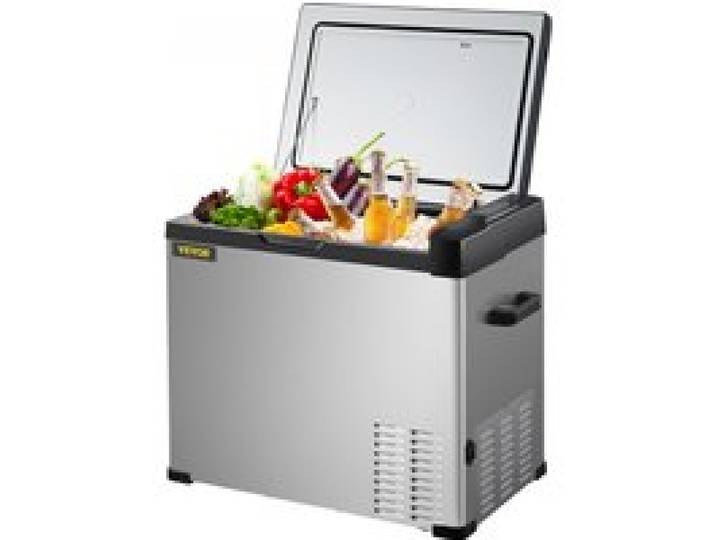 VEVOR Glacière Voiture 650 x 375 x 427 mm Glacière Congélateur Portable 40 L Mini Frigo Voiture - 20 ℃ à 20 ℃ Contrôle Précis Conduite Sécurisée pour Profiter d'Aliments Frais et de Boissons Fraîches