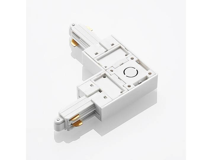 Linaro Track Ecke Connector Weiß - Lindby - Kunststoff