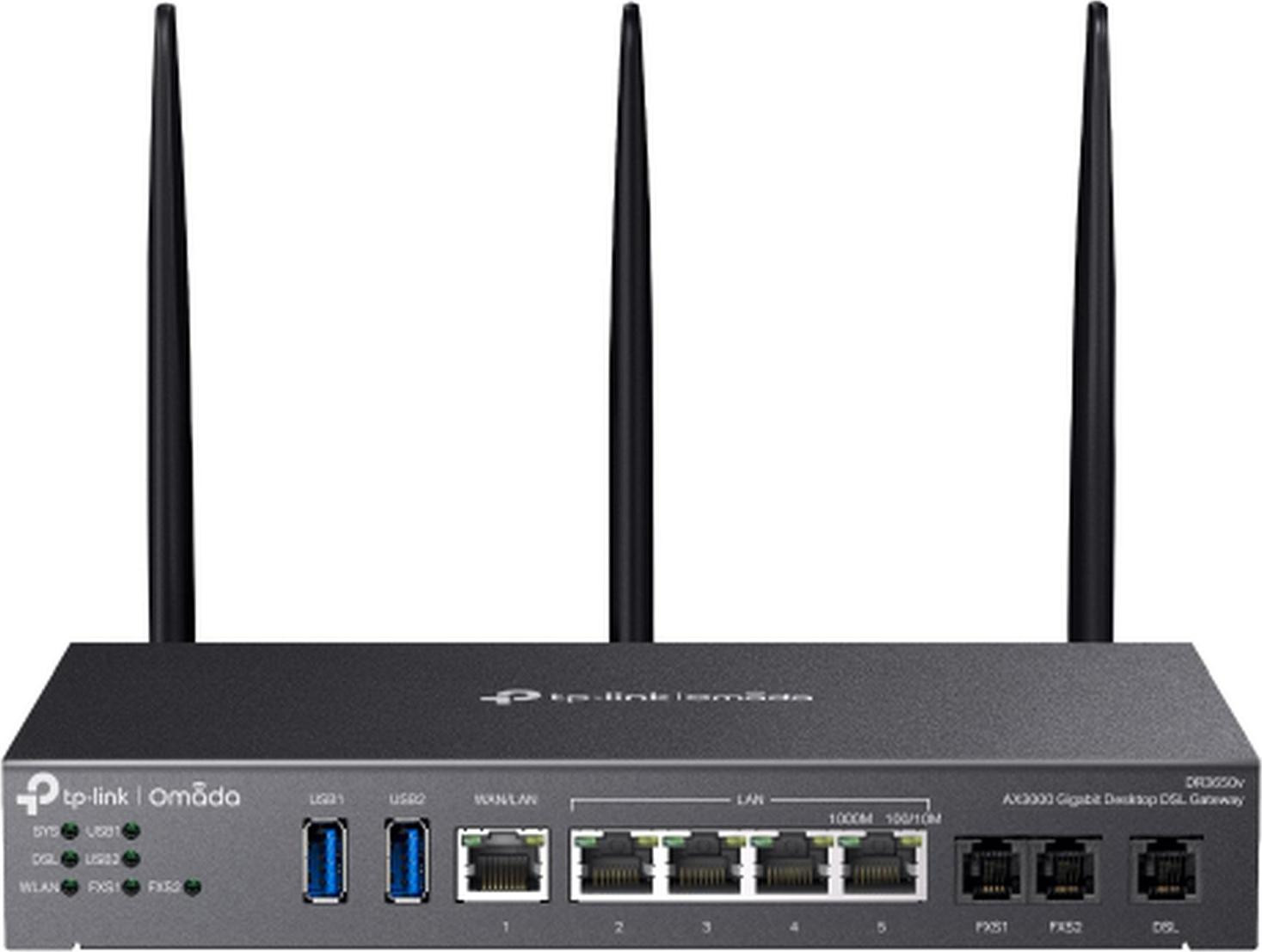 TP-Link Omada AX3000 Gigabit Desktop DSL Gateway DR3650v(EU)