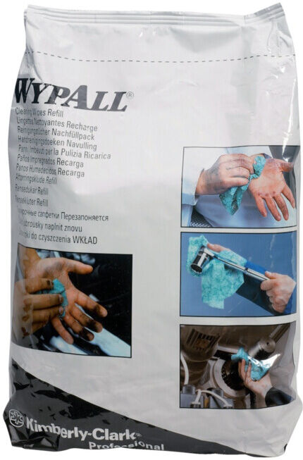 WYPALL Lingettes de nettoyage recharge seau 75 pcs (7776)