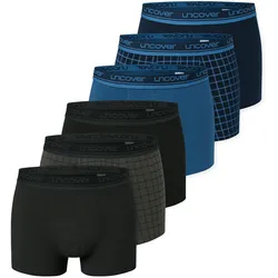 uncover by SCHIESSER Herren Trunk Cotton Serie 6er Pack