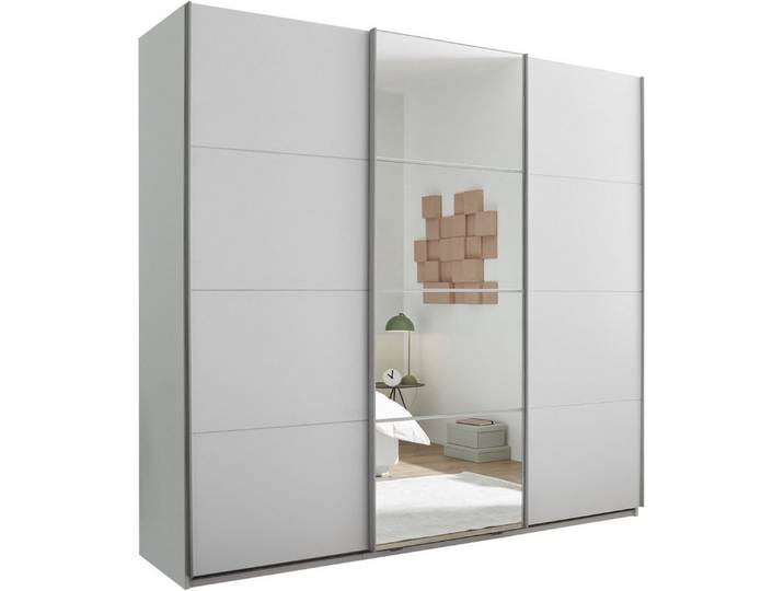 Schlafkontor Schwebetürenschrank Carano Kleiderschrank, Schiebetürenschrank mit Spiegeltür