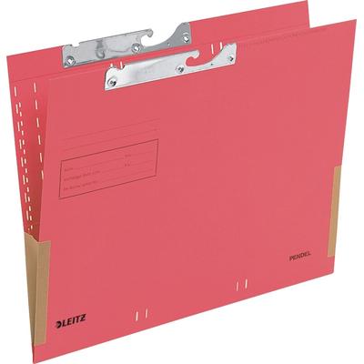 LEITZ Pendeltasche A4 Karton rot Packung mit 50 Stück