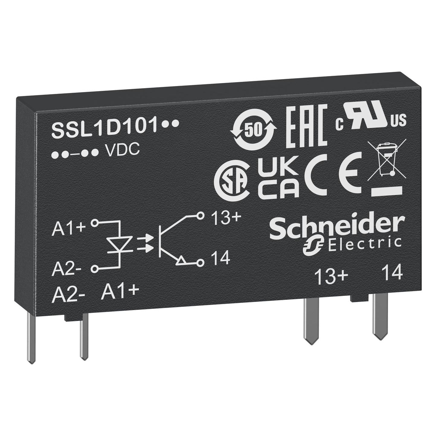 Schneider Electric 1 PH SSR 24VDC 3.5A 24V (SSL1D03BD)