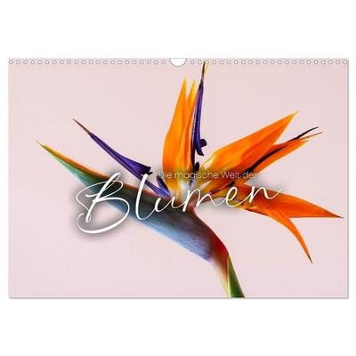 Die magische Welt der Blumen (Wandkalender 2027 DIN A3 quer), CALVENDO Monatskalender