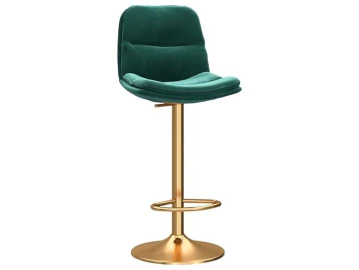 Barhocker Höhe Lady Samt Barhocker Modern Barhocker Mit Rückenlehne Barhocker Barstühle Ohne Armlehnen Mit Metall Kücheninselfüße,Green+gold-1Pcs