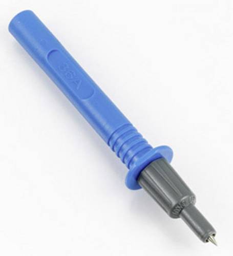 HT Instruments 404-IECB Bananenstecker 1009160 Bananenbuchse, Buchse 4 mm, Steckanschluss 4mm CAT III 1000 V, CAT IV 600V Blau