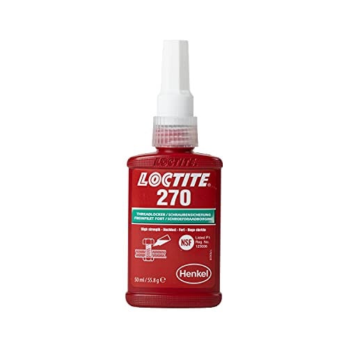 Loctite 270 Schroefdraadborgmiddel Hoge Sterkte Groen 50 ml