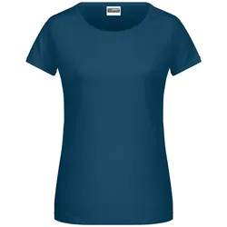 Damen Basic T-Shirt "8007" - XXL - petrol