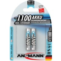 1100mAh NiMh Professional, Akku silber