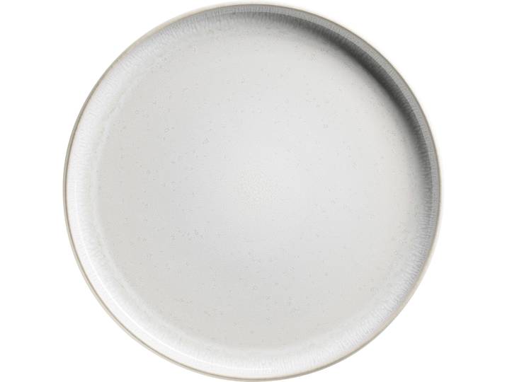 Teller-Set Faro weiss Steinzeug 4 Stk