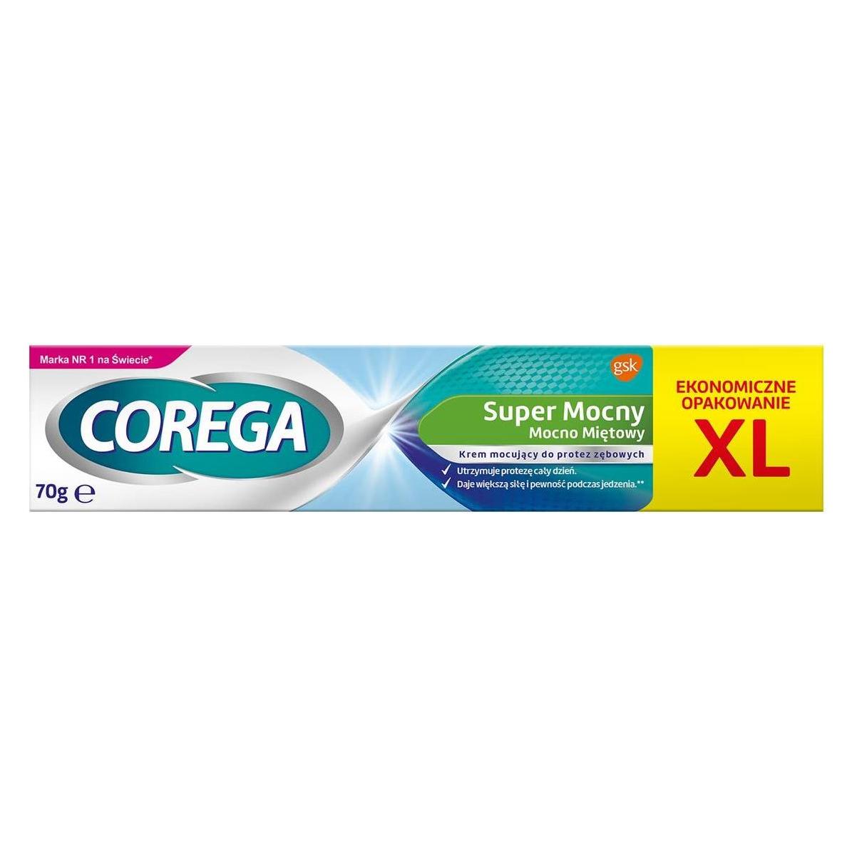 Corega Super Powerful Fastening Cream For Prosthes Teeth Tight Mint 70G (33078382)