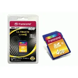 TRANSCEND SDHC 4GB, Class 10