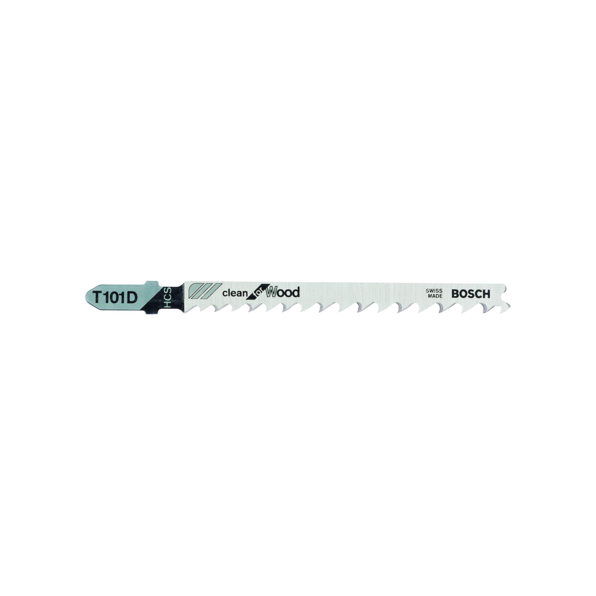 BOSCH Stichsägeblatt T 101 D, Clean for Wood (2608630032)