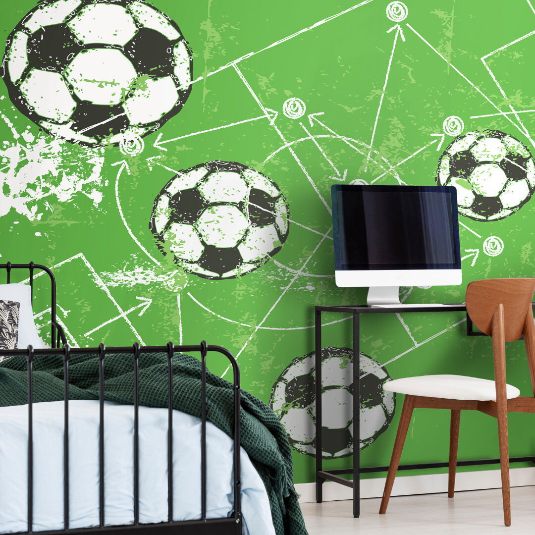 ClassicLiving Creaser Matte Wall Mural Green 240cm L x 300cm W