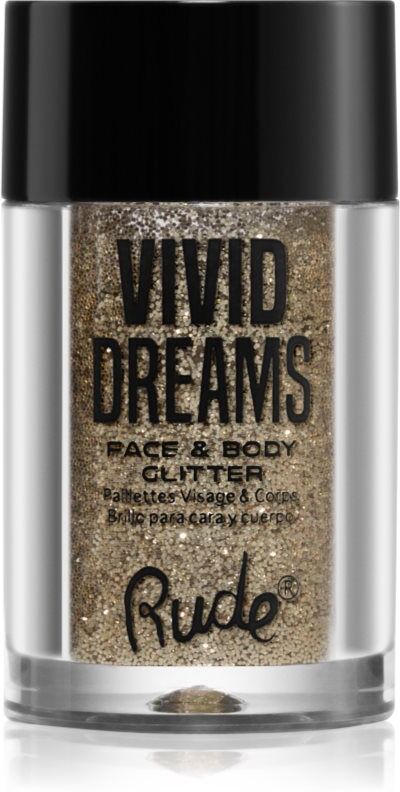 Rude Cosmetics Vivid Dreams Face and body glitter shade Visionary 2.7 g