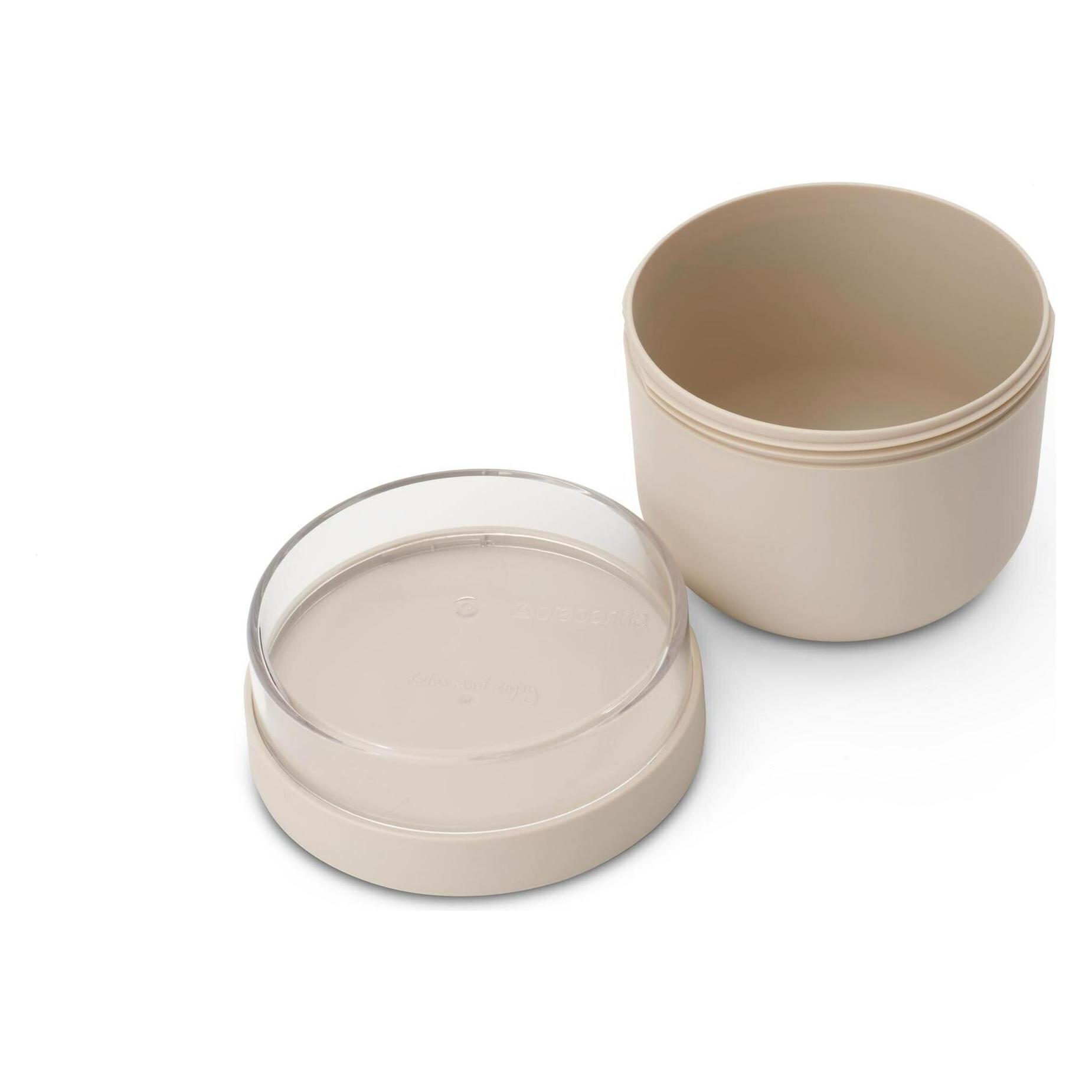 Brabantia Yoghurtbehälter Make & Take 500 ml, Beige (241826)