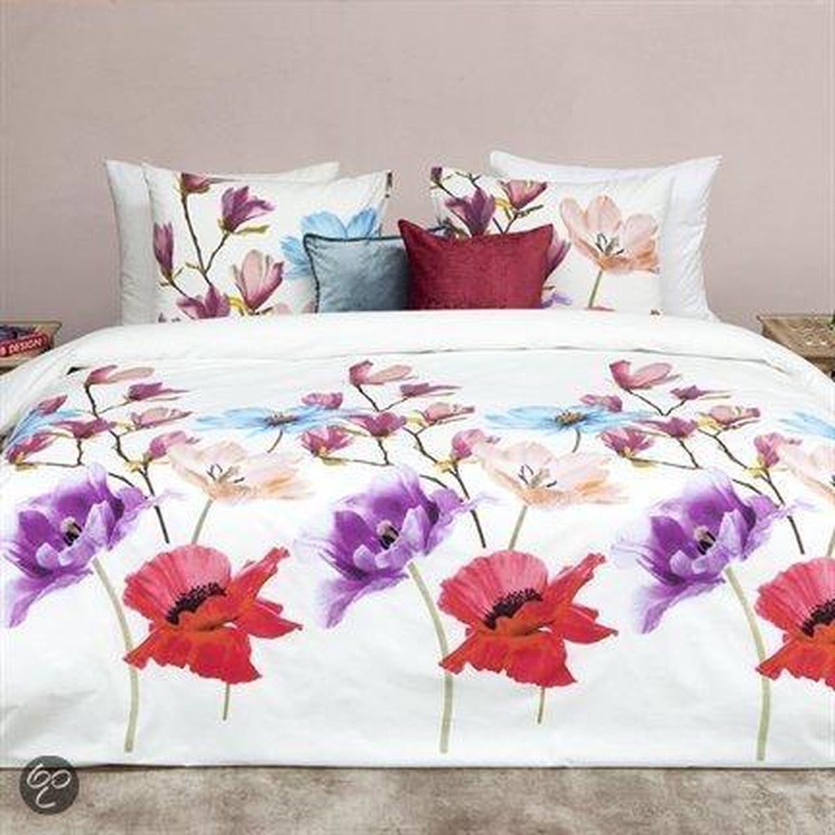 HnL Pure Cotton Spring Blossom Dekbedovertrek Litsjumeaux XL - Multi - 240 x 220 cm
