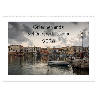 Griechenlands schöne Inseln, Kreta (Wandkalender 2026 DIN A2 quer), CALVENDO Monatskalender