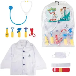 Toi-Toys - Doktor Verkleidungsset mit Jacke und Zubehör (10 teilig)