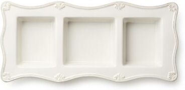 "Certified International Heritage 3 Section Relish Tray 15"" x 7"" - 15""W x 7""D x 2""H"