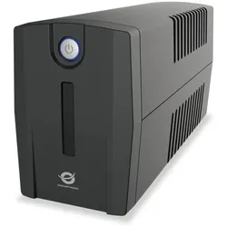 Conceptronic ZEUS02ES Unterbrechungsfreie Stromversorgung (USV) Line-Interaktiv 0,85 kVA 480 W 2 AC-Ausgänge