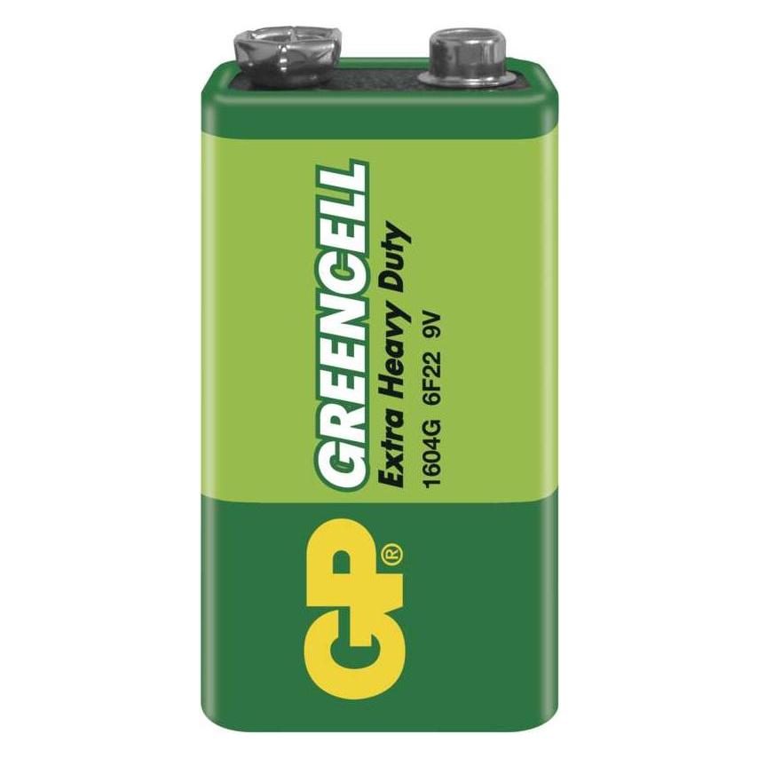 GP Batteries GP Supercell 1604S 6F22 9V Batterie (1 Stk., 9V Block) (4891199002205)