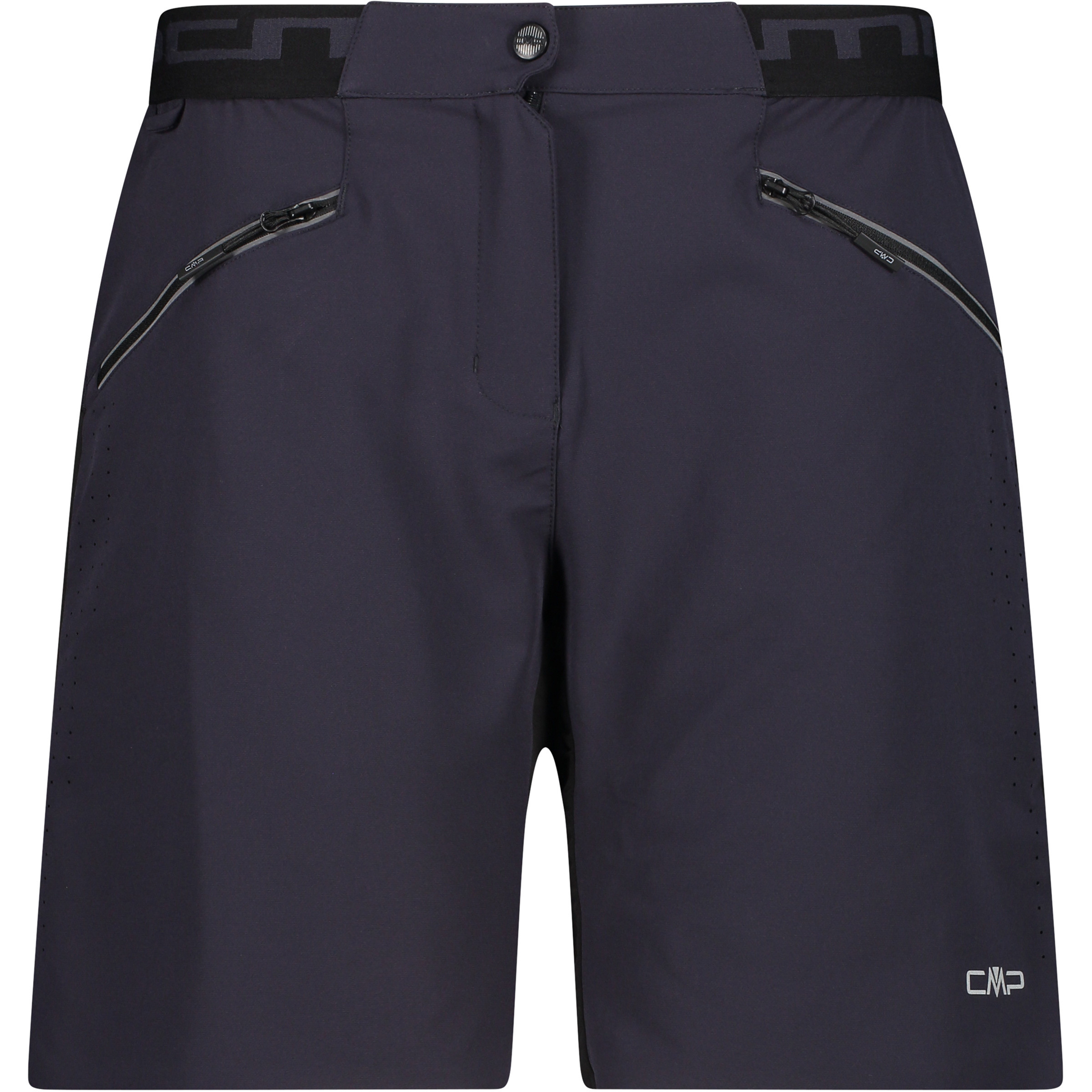 CMP Radhose kurz Damen Fahrradhose grau Größe XL Mountainbike | Gravel Elastisch