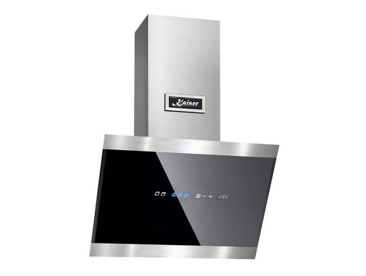 Kaiser Küchengeräte Wandhaube AT 5435. Dunstabzugshaube 50 cm Wandhaube Abluft/Umluft 1250 m³/h