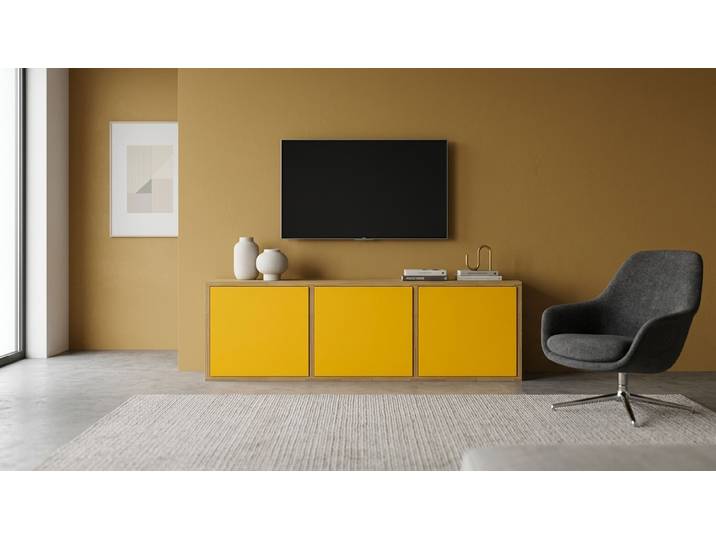 buffet coloré sur mesure Pickawood Chêne Naturel huilé
