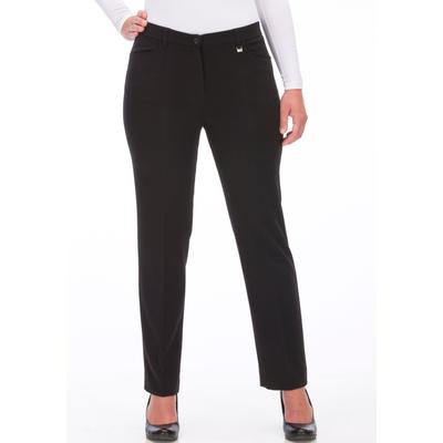 KjBRAND "Hose Bea in Bi-Stretch Kammgarnoptik mit Bügelfalte" Sommerhose, ideal für kräftige Oberschenkel