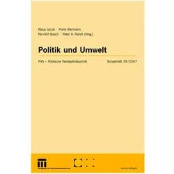 Politik und Umwelt, Fachbücher von Klaus Jacob, Peter H. Feindt, Per-Olof Busch, Frank Biermann