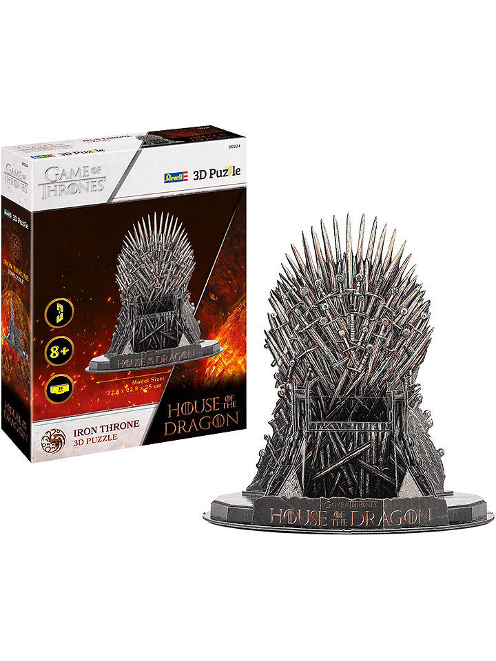 Revell 3D-Puzzle "House of the Dragon - Iron Throne" - ab 10 Jahren - onesize