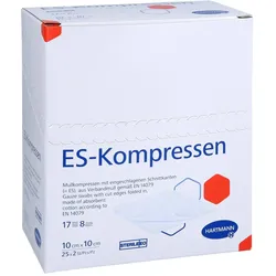 ES-Kompressen Steril 10x10 cm 8fach Paul Hartmann