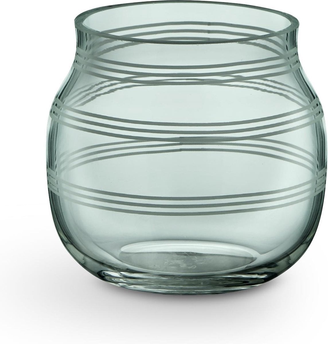 Kähler Design Omaggio Theelichthouder - Groen - 7,5 cm