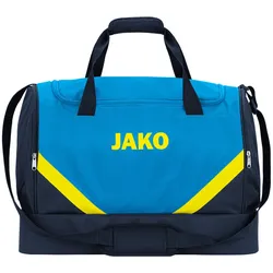 JAKO Iconic Sporttasche mit Bodenfach 444 - JAKO blau/marine/neongelb S (30 Liter)