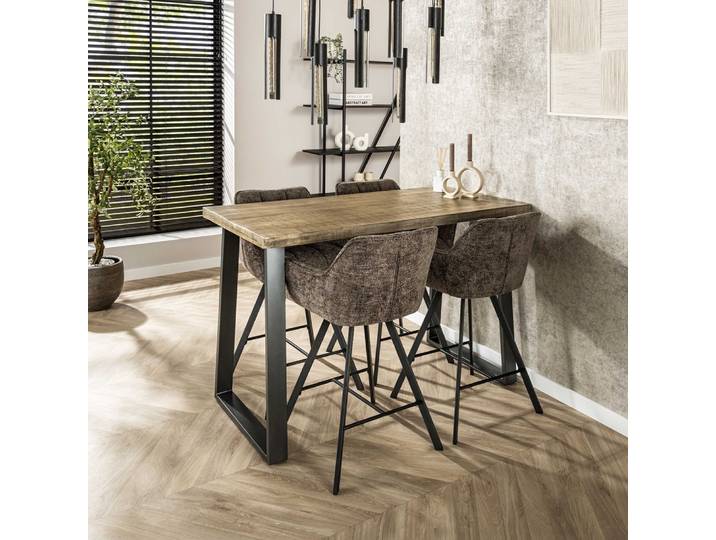 Bartisch Vita , 130cm , Mango massiv , antik