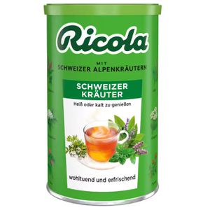 Ricola Tee Schweizer Kräuter aus 13 Bergkräutern, in der Dose, Kräutertee Pulver, 200 g