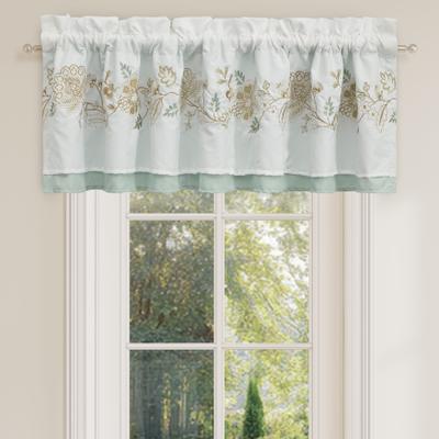 SPRING SOCIAL WINDOW STRAIGHT VALANCE by Royal Court in Spa (Size ONE SIZE)