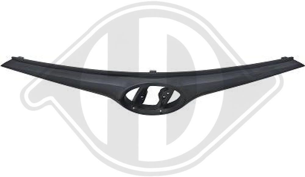 Diederichs Blende, Kühlergitter 6806140 Oben Für Hyundai